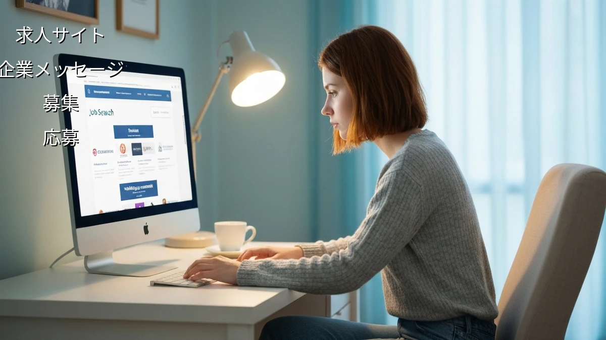 求人サイトの「企業からのメッセージ」って何?