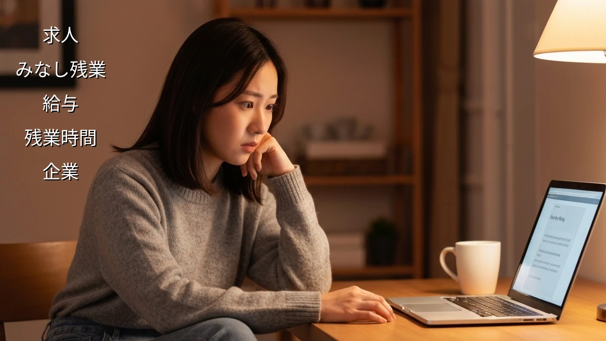 求人情報の「みなし残業代」って何?注意点まとめ