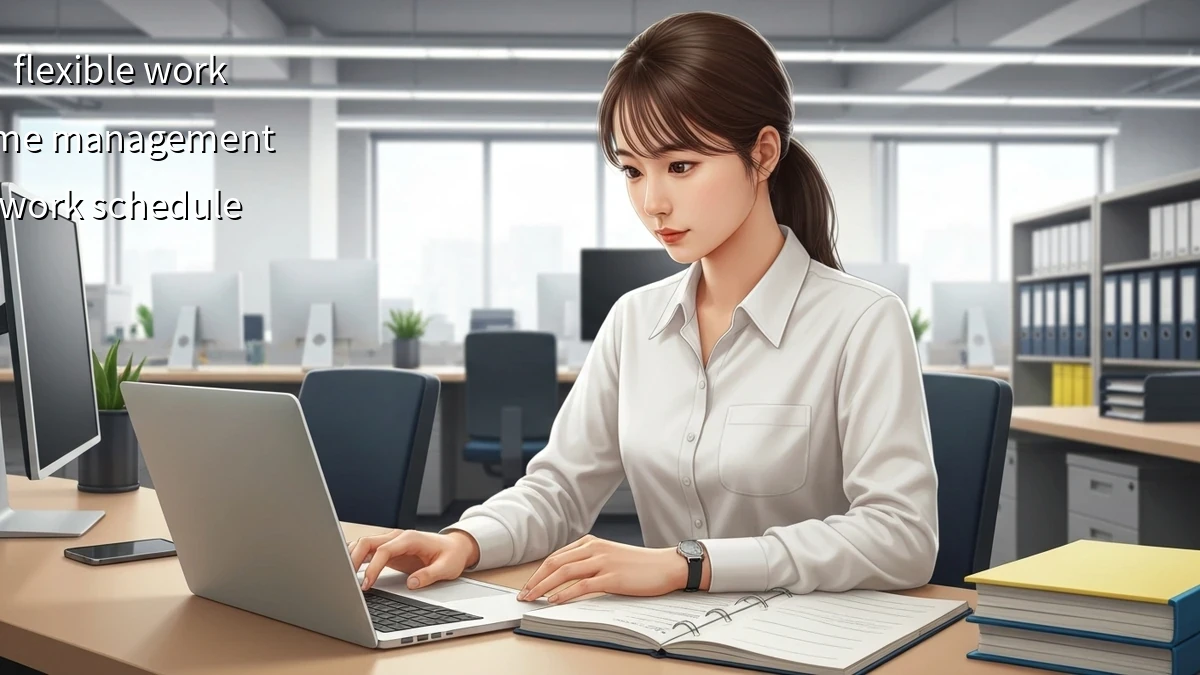 求人情報の「フレックスタイム制」とは?