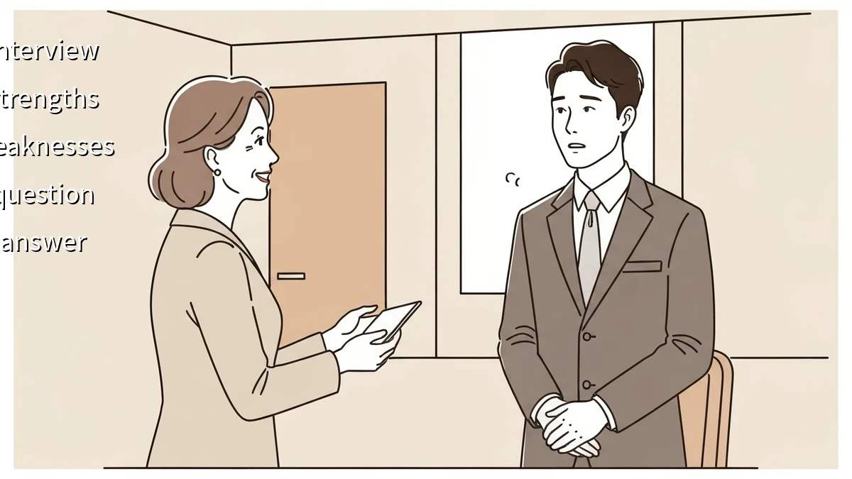 面接で「長所と短所」を聞かれた時の答え方